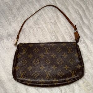 Louis Vuitton Dark Brown Monogram Shoulder Bag
